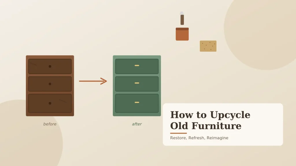 How to Upcycle Old Furniture: Give Tired Pieces a Second Life