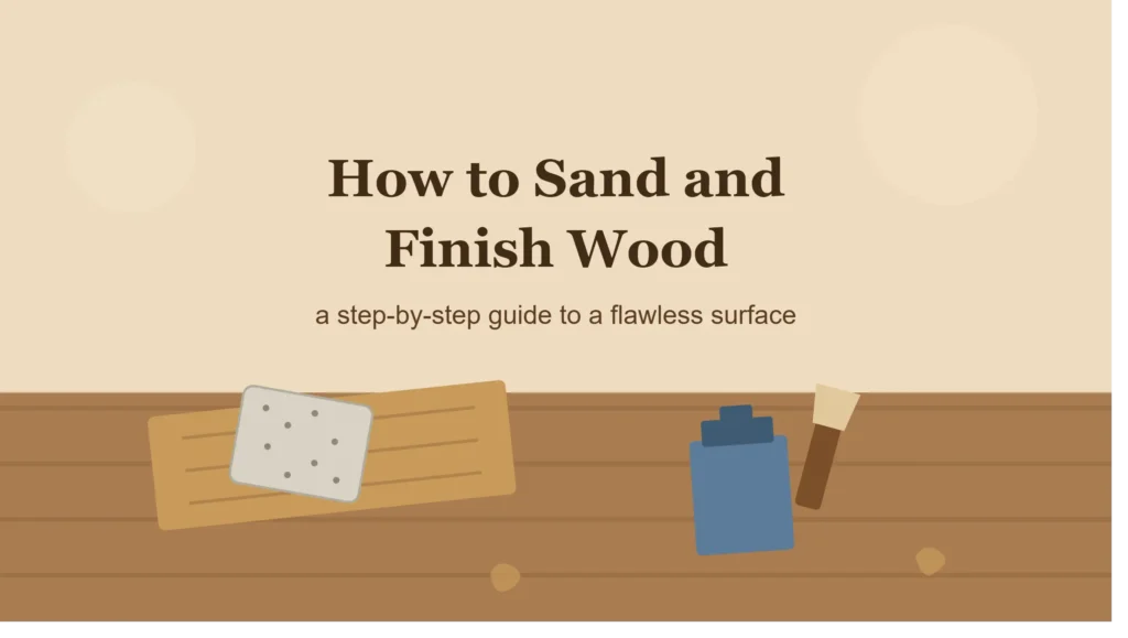 How to Sand and Finish Wood: A Complete Guide for a Flawless Result